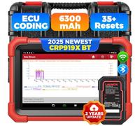 LAUNCH X431 CRP919XBT Elite OBD2 Scanner, 2025 Wireless Bidirectional Scan Tool, ECU Coding, FCA AutoAuth, 2 Years Free Update, V.A.G Guided, 35+ Services, All System Diagnostic Scanner, CANFD DoIP