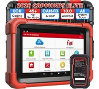 LAUNCH X431 CRP919XBT OBD2 Scanner, All System Bidirectional Scan Tool | ECU Coding, 45+ Services, FCA AutoAuth, 2Yrs Free Update, V.A.G Guide, CANFD DoIP, Wireless Connection, Android 10