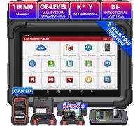 LAUNCH X431 IMMO Elite Key Programming Device with PROG3, Key Fob Programming Tool, IMMO Services/ECU Clone, 39+ Special Functions, Active Test, OE Level All System Diagnostics