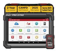 LAUNCH X431 Pro Dyno 2025 all-in-one OBD2 Scanner, ECU Coding, Bi-directional Control, 37+ Services Functions, Full System Diagnostic scan tool CANFD DOIP, AutoAuth FCA SGW, IMMO, 2 Years Free Update