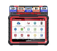 LAUNCH X431 Pro Elite OBD2 Diagnostic Tool Scanner,ECU Coding&Bi-Directional,Actuation Test,Full System Diagnostics,38+ Service Functions,CANFD & DOIP,SGW License Function,Expand Module,2 Years Update