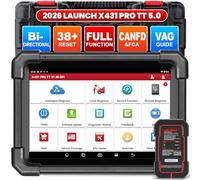 LAUNCH X431 PRO TT 2025 All-in-One Bidirectional Scanner, Full Function Scan for Cars, ECU Coding, Active Test, All System Automotive Tool, 38+ Reset, CANFD&DoIP, FCA AutoAuth, VAG Guide,2 Yrs Update