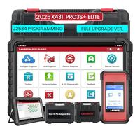 LAUNCH X431 PRO3S+ Elite, 2025 All-in-One Bidirectional Scan Tool with J2534,HD Trucks Scan, Topology Map, 60+Service,Online Coding Full Function Scanner, CANFD/DoIP/D-PDU/CAN 2.0, FCA, 2 Yrs Update