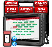 LAUNCH X431 PRO3S+ ELITE Advanced Programming TOOL J2534 CAN FD DOIP Online Coding All System car Diagnostic Tool Topology Map Pro3s Plus ELITE