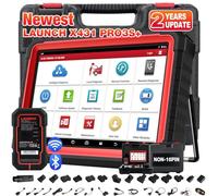 Launch X431 PRO3S+ V5.0 2026 Bidirectional Car Diagnostic Tool with OE Topology Map, 55+ Reset Service,10.1'' HD Trucks Scanner with ECU Code VGA Guide IMMO/CANFD/DoIP/FCA AutoAuth, 2 Year Update
