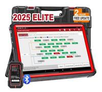LAUNCH X431 PRO3S+ V5.0 Bi-Directional 2025 Car Diagnostic Tool, OE Topology Mapping,HD Trucks Scan,Ecu Coding& 55+ Service, Full System Diagnostic,CANFD and DOIP,2-Year Update Launch Diagnostic Tool