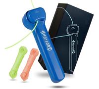 Launcher Loop Rope Toy, Glow-in-the-dark fun rope thruster children's outdoor decompression Rope Launcher Zip-String Handheld Adjustable Speed Luminous Rope Lasso Kids Adult Fun Game Toys Gift (blue)