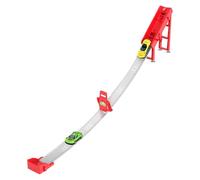 Launcher Race Track for - Motor Skills Educational Play Set, 2 Diecast Vehicles with Catapult Starter, Interactive Toy Game | Development Car Ramp