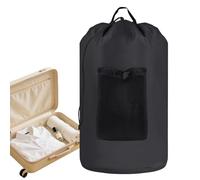Laundry Backpack, Laundry Bag with Drawstring Closure - Dirty Clothes for Camping Apartment Rental Hotel Home