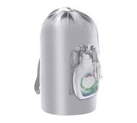 Laundry Backpack | Mesh Pocket Dorm Laundry Basket with Drawstring,Dirty Clothes Basket with Shoulder Straps for Home Rental Dormitory Camping Apartment