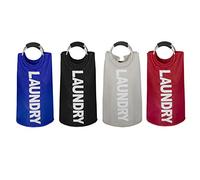 Laundry Bag, 70 x 36cm 82L Large and Spacious Washing Basket, Sturdy and Durable Laundry Basket With Carry Handles, Colorful variety, Practical Design, Multipurpose Laundry Hamper (Black)