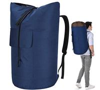 Laundry Bag Backpack Extra Large, 115L Laundry Backpack with Padded Shoulder Strap, Sturdy Travel Laundry Bag, Hanging laundry bag for College Dorm, Apartment, Durable Laundry Backpack Bag for Student