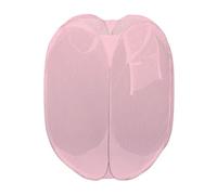 LAUNDRY BAG Pop Up Washing Foldable Laundry Basket Mesh Hamper Storage Bin (Pink - HOM5110)