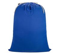Laundry Bag with Handles & Drawstring Closure 27.6”x35", Thick Laundry Bag Heavy Duty Washable Dirty Clothes Travel Sack for Camp, College Dorm, Laundromat (Blue, 1Pack)