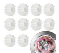 Laundry Ball, 10 Pack Scratch-less Pet Hair Remover For Laundry, Laundry Dryer Balls For Home Clothes Cleaning, Clothes Will Co-me Out Soft, And Less Static Cling