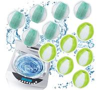 Laundry Balls, 12PCS Pet Hair Remover for Laundry, Reusable Lint Catcher Washing Machines Animal Fur Clothes Hamper Hair Remover for Laundry Bedding Clothes