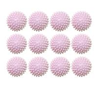 Laundry Balls For Tumble Dryer, Premium Reusable Quiet Dryer Balls, Friendly And Pollution-Free,Clothes Will Come Out Soft Fluffy Fewer Wrinkles And Anti Static, Speed Up Drying Time (Lavender, 12pc)