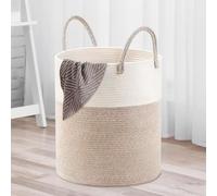 Laundry Basket, 58L,Large Laundry Hamper,Woven Baskets For Storage, Laundry Bin,Tall Woven Storage Baskets for Toys, Towels,Blankets