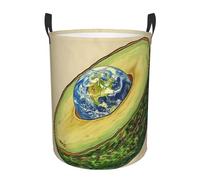 Laundry Basket Avocado Earth Washing Basket For 34X42CM