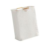 Laundry Basket, Collapsible Laundry Baskets Large Collapsible Clothes Hamper with Wooden Handle for Bedroom, Closet, Kid's Room, Storeroom (S)