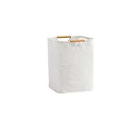 Laundry Basket, Collapsible Simple Washing Basket, Washing Baskets for Laundry with Log Handles and Waterproof Inner Layer, Storage Baskets for Storage Clothes Toys(30 * 30 * 40cm)