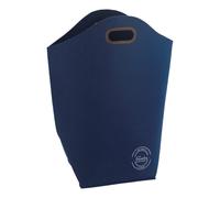 Laundry Basket Felt Blue 42 L Hamper Carrying Grips Laundry Container