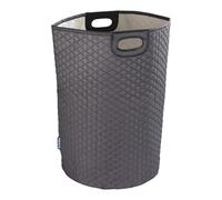 Laundry Basket Grey 75 L With Handles Laundry Container