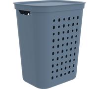 Laundry Basket Hamper Storage Basket " Jona " 55 L Horizon Blue 35, 5x43x53cm