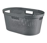 Laundry Basket Laundry Collector Grey 40L Curver