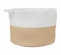Laundry Basket Laundry Hamper Bin Washing Basket Laundry Sorter Cotton vidaXL