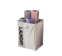 Laundry Basket Rolling Slim Laundry Basket Laundry Hamper with Wheels and Handle Foldable Clothes Storage Tall Laundry Basket for home use(GRAY)