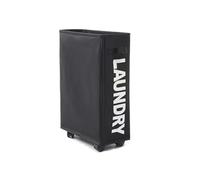 Laundry Basket Rolling Slim Laundry Basket Laundry Hamper with Wheels and Handle Foldable Clothes Storage Tall Laundry Basket for home use(Color2)