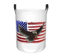 Laundry Basket Soaring Eagle Clothes Hamper Storage Round Laundry Hamper Collapsible Round Clothes Storage Baskets For Home Room Bedroom S