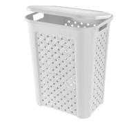 Laundry basket Tontarelli ARIANNA, model 8105408112, White color, for and
