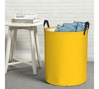 Laundry Basket with Handles Milk Duck Yellow Round Laundry Hamper Lightweight Laundry Baskets for Bathroom Circular Storage Basket Dirty Clothes Hamper Organizer Basket for Dirty Clothes