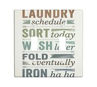Laundry Bathroom Double Light Switch Cover Plate, Contemporary Casual Schedule Sort Beige Plastic Standard Size Toggle Light Switch Cover for Bedroom Office Kitchen Entrance Decor