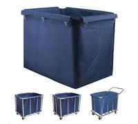 Laundry Cart Replacement Bag - Waterproof Oxford Liner Bag for 400L Basket Trolley, Removable and Durable Cloth Storage