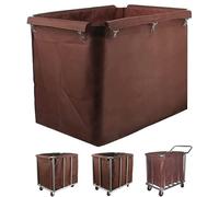 Laundry Cart Replacement Bag - Waterproof Oxford Liner Bag for 400L Basket Trolley, Removable and Durable Cloth Storage