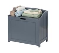 Laundry chest Laundry collector Bedding trunk Storage box with lid MDF
