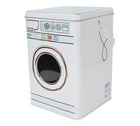 Laundry Detergent Container, Laundry Powder Container with Transparent Skylight Large Capacity Tin Canister Powder Metal Box for Storing Washing Tablets and Pet Food