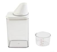 Laundry Detergent Dispenser, Scent Booster Beads Dispenser, Convenient Laundry Detergent Holder with Lids, Container Suitable for Laundry Beads(1100ml)