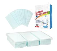 Laundry Detergent Sheets, 90 Sheets/box Concentrated Liquidless Laundry Soap, Deep Stain Removal Washing Sheets Detergent, Washing Machine Detergent Sheets for Dorm Room Essentials