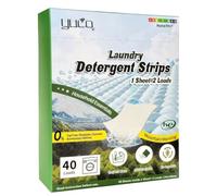 Laundry Detergent Sheets - Laundry Sheets - Concentrated, Recyclable Fighting Pack Stain Packaging, Fresh Scent, 96