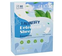 Laundry Detergent Sheets - Laundry Sheets - Concentrated, Recyclable - Fighting Packaging, Scent, Fresh Stain Pack 96