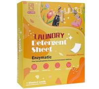 Laundry Detergent Sheets - Laundry Sheets - Concentrated, Recyclable Scent, Fresh Stain Pack - Packaging, 96 Fighting