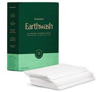 earthwash Laundry Detergent Sheets Scent-Free - 32 Sheets, Up To 64 Loads Hypoallergenic Detergent Strips, Ideal for Travel Home Liquidless Laundry Sheets