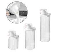 Laundry Detergent Storage Box with Lid for Large Capacity Plastic Jar | Laundry Detergent Storage Box, for Large Capacity Transparent Plastic Container Soap Powder and Liquid, Space Saving