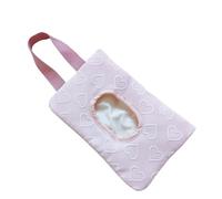 Laundry Dispenser - Polyester Toilet Wipes Dispenser Box | 3D Heart Design Wet Wipes Box | Portable Tissue Storage Box | Ling Dispenser