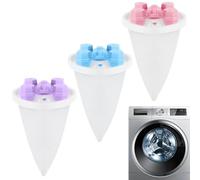 Laundry Dog Hair Catcher | Pet Lint Remover for Washer - Floating Hair Filter Mesh Bags | for Dormitory Apartment Hotel Home Pets Dogs Cats Carpet Clothes Fabric