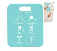 Laundry Folding Aid - Shirt Folding Board, Clothing Accessory | Quick Easy Process Picture, So You Can Follow The Steps And Effectively Fold Your Clothes In Seconds